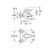 GROHE EURODISC 33390001 Páková vaňová batéria G 1 / 2 "